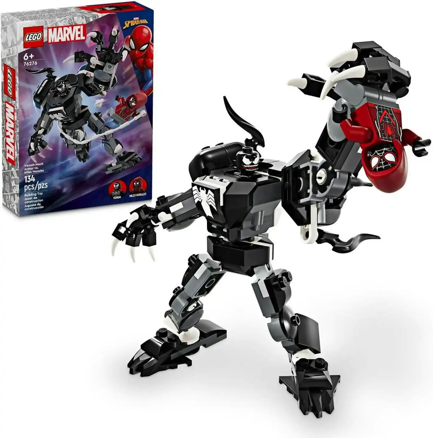 LEGO 76276 Venom Mech Armor vs. Miles Morales - Super Heroes Marvel