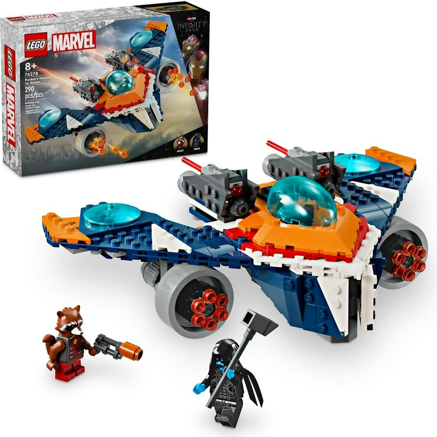 LEGO 76278 Rocket's Warbird vs. Ronan - Super Heroes Marvel