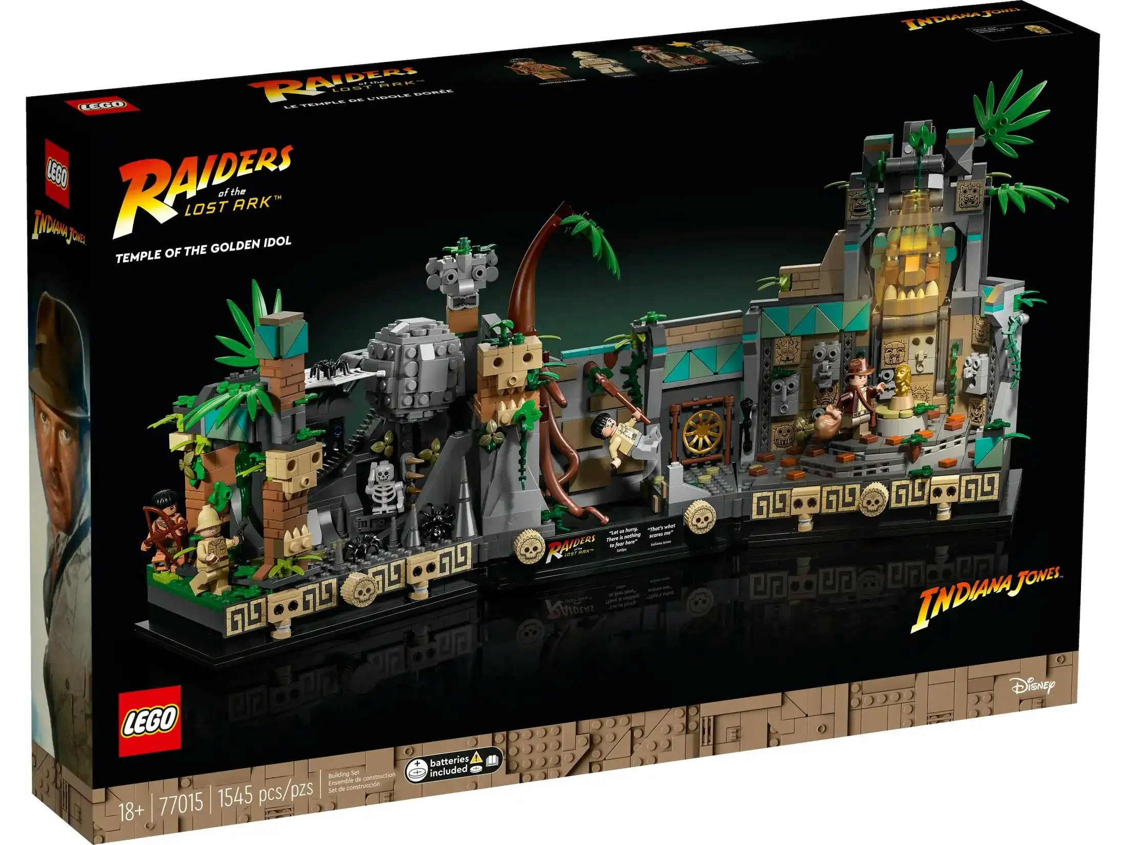 LEGO 77015 Temple Of The Golden Idol - Indiana Jones