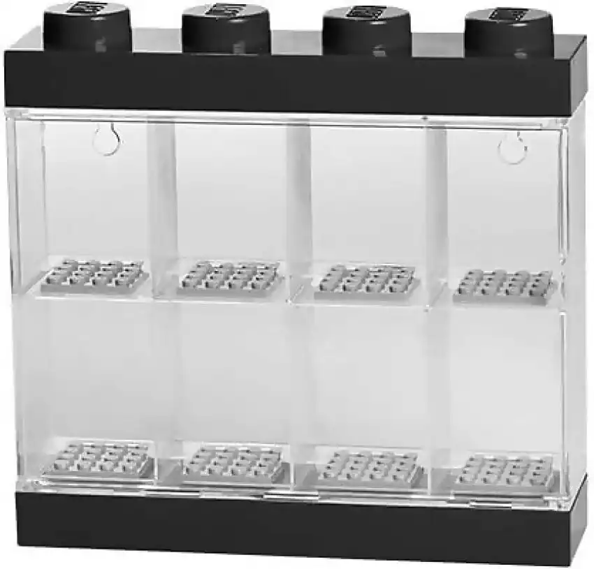 LEGO Minifigure Display Case 8 - Black - Room Copenhagen