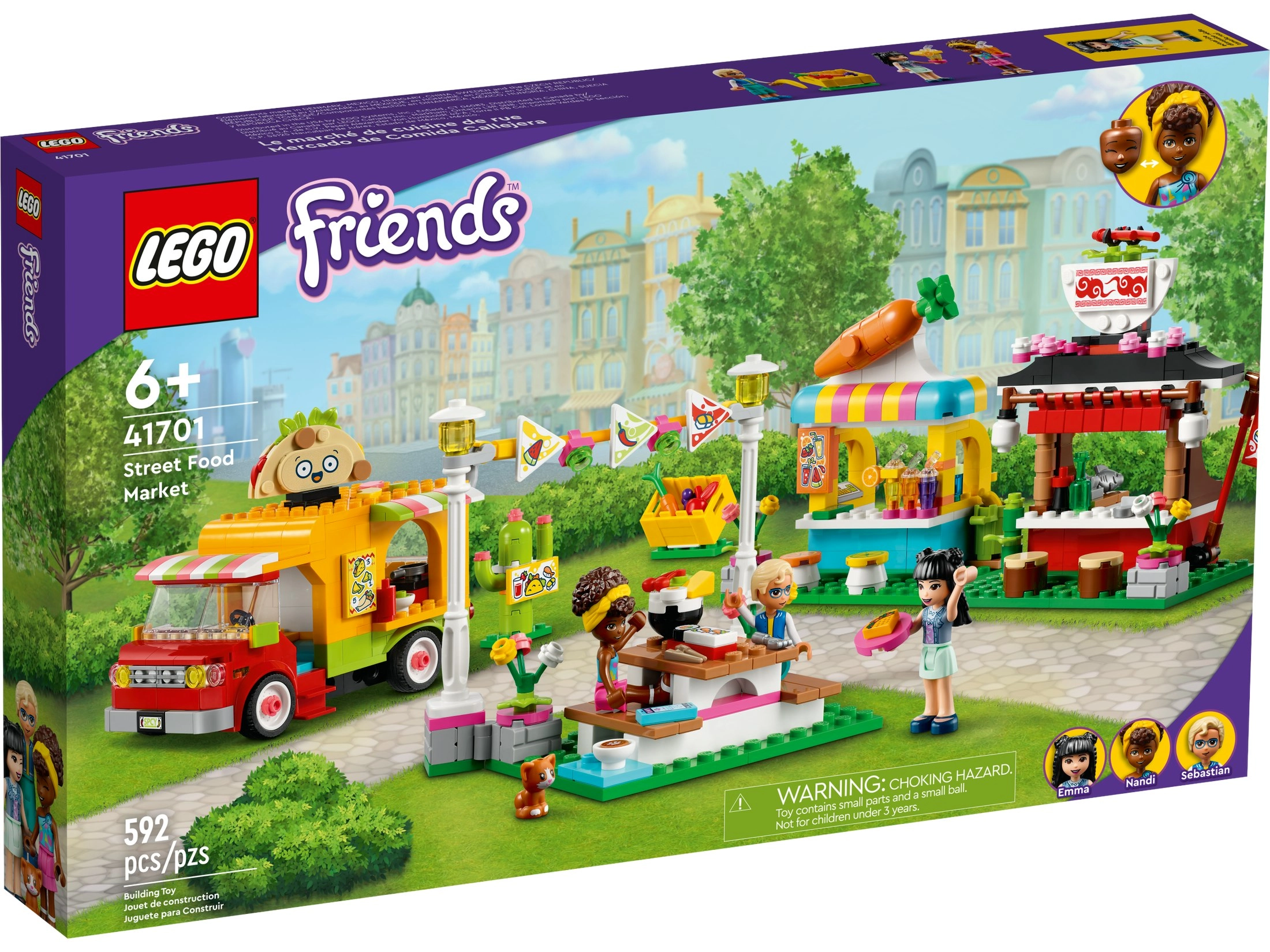 LEGO 41701 Street Food Market - Friends