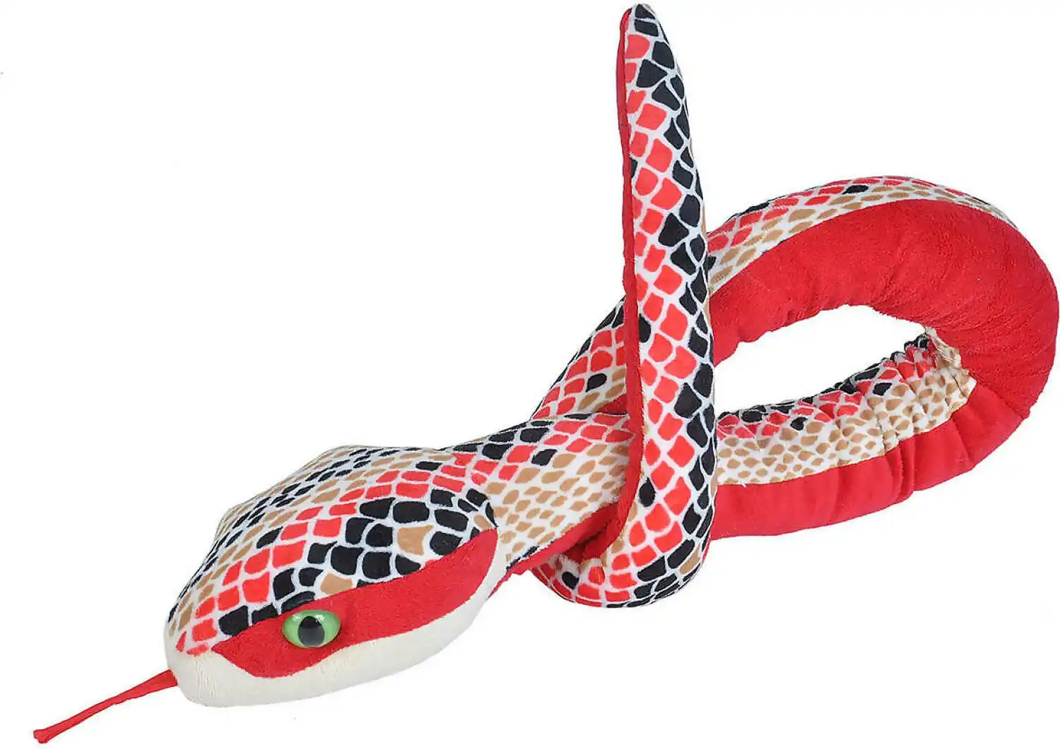 Wild Republic - Plush Snake Red Scales 137cm