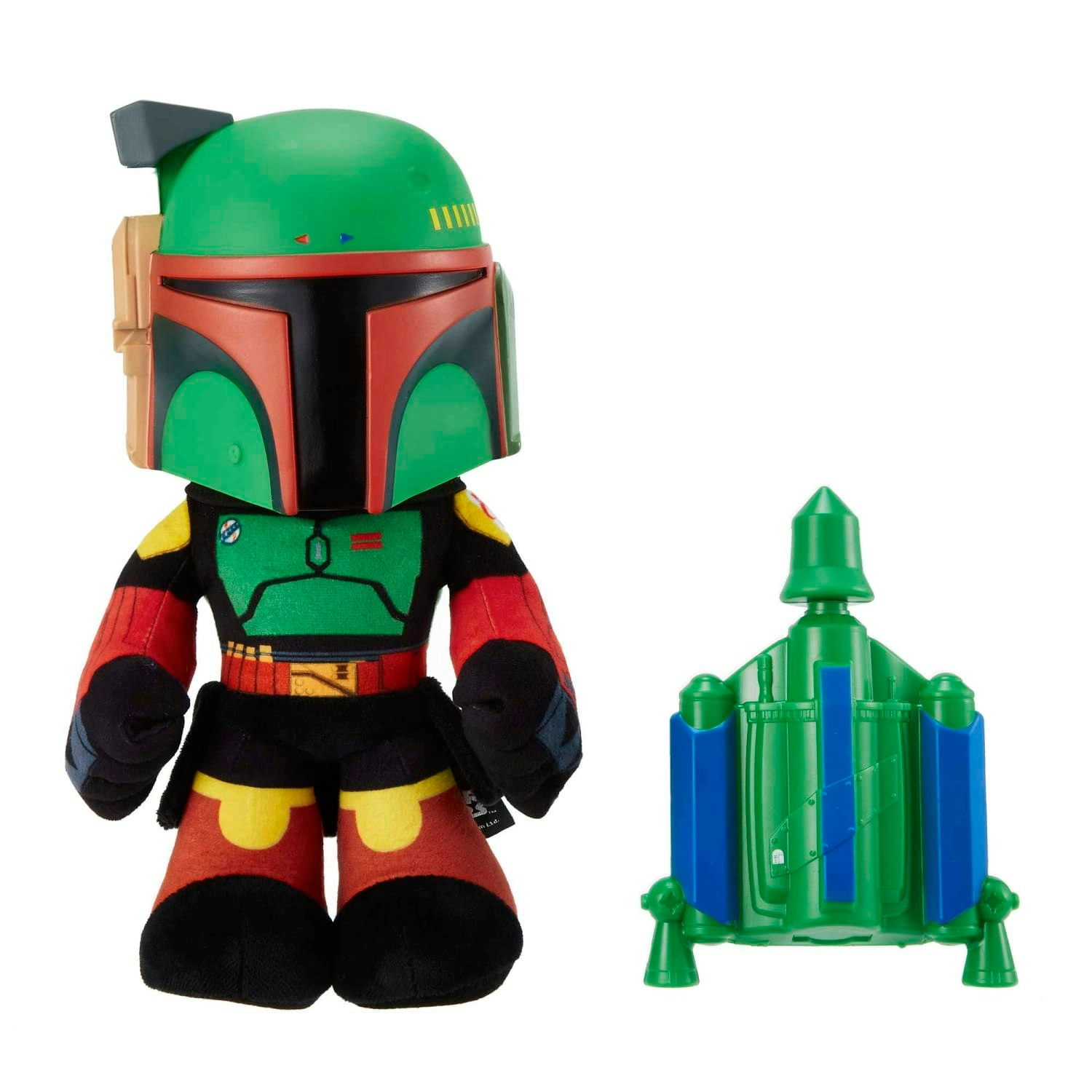 Star Wars Rocket Launching Boba Fett Feature Plush