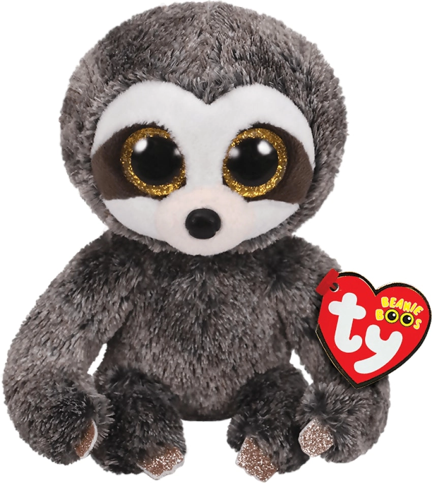 Ty - Beanie Boos - Dangler Two Tone Grey Sloth Large 41cm