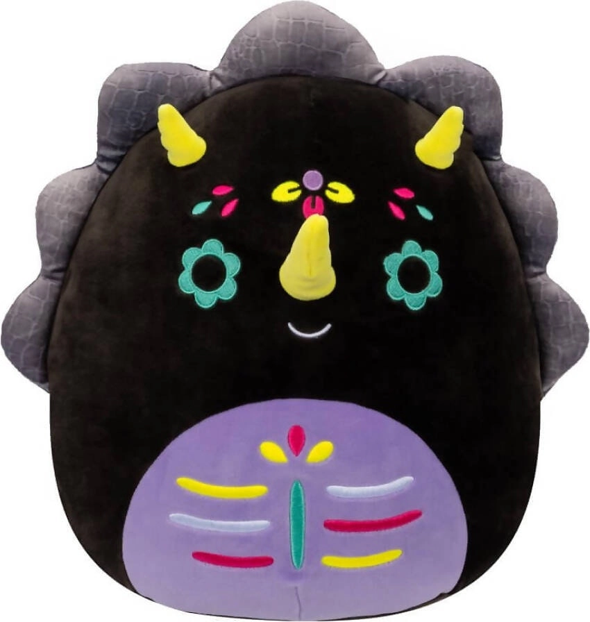 Squishmallows - Tetero The Triceratops Day Of the Dead Squad - 7.5 Inch Plush