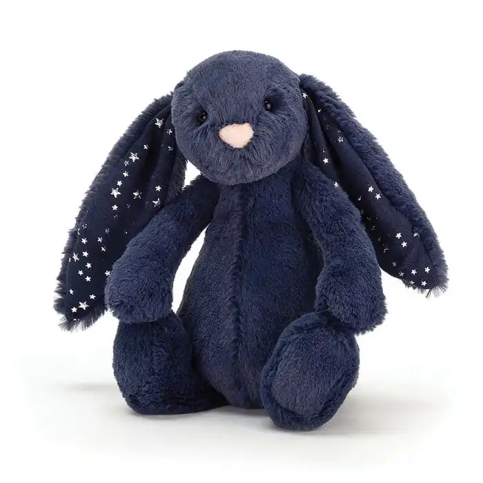 Jellycat Bashful Stardust Bunny Small Blue 18x9x10cm