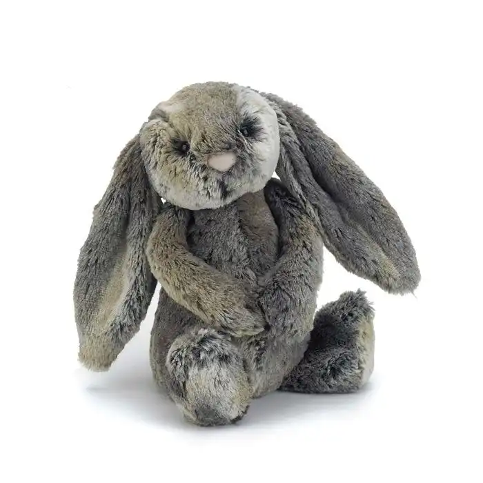 Jellycat Bashful Cottontail Bunny Small Brown 18x9x10cm