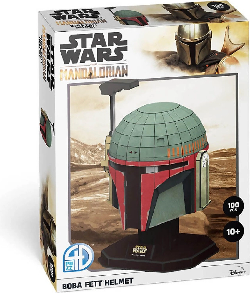 Star Wars - Boba Fett Helmet Paper Model Kit Medium