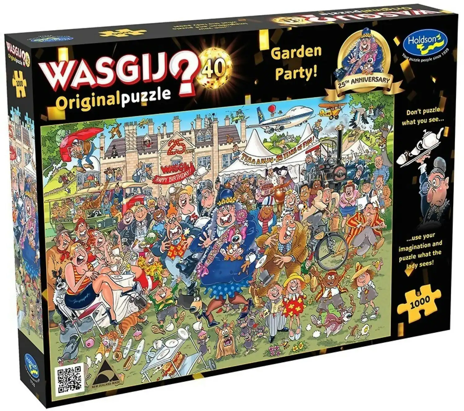 Wasgij - Original 40 - Garden Party Holdson Jigsaw Puzzle 1000 Pieces