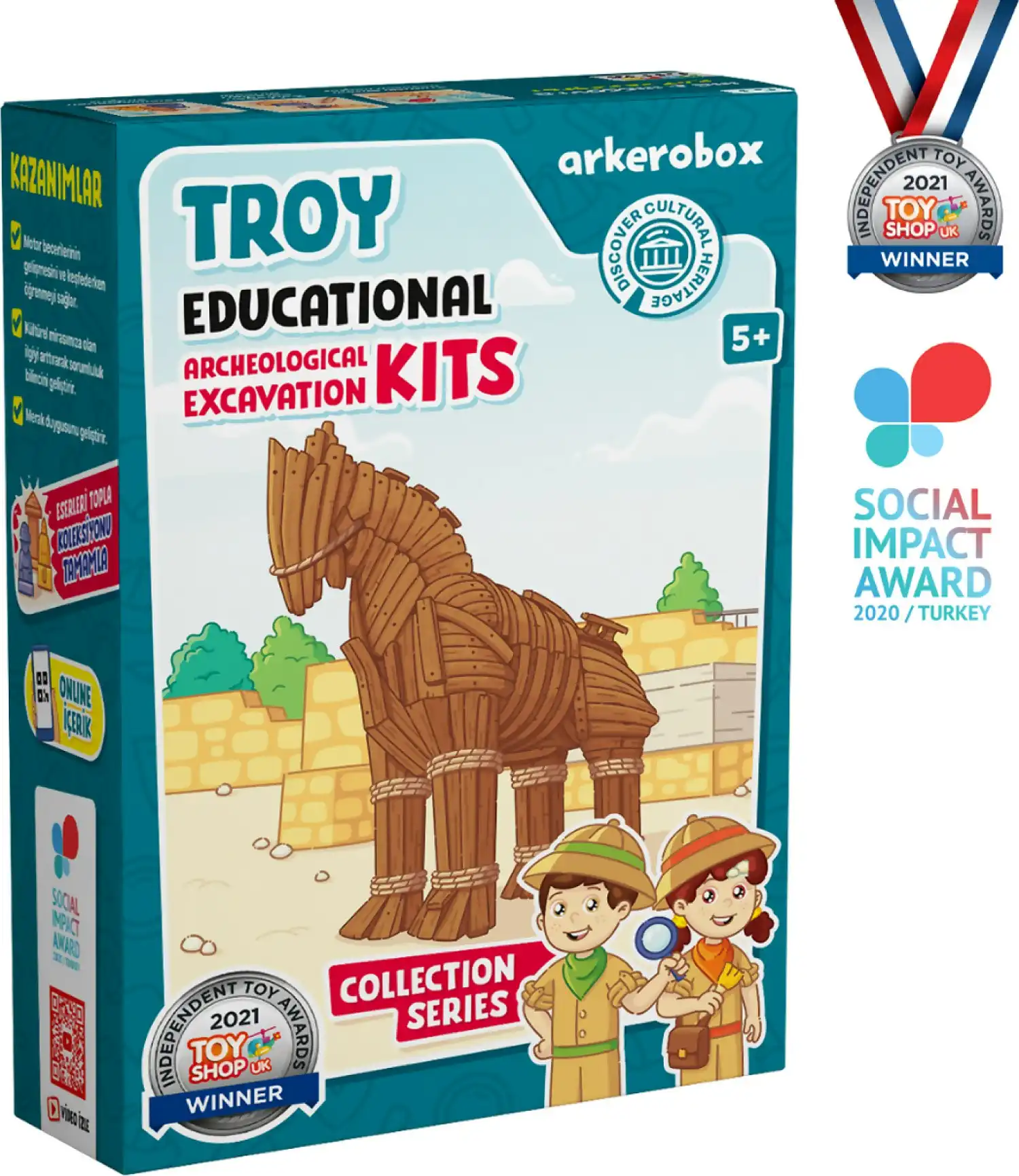 Arkerobox - Troy Archeological Excavation Kit