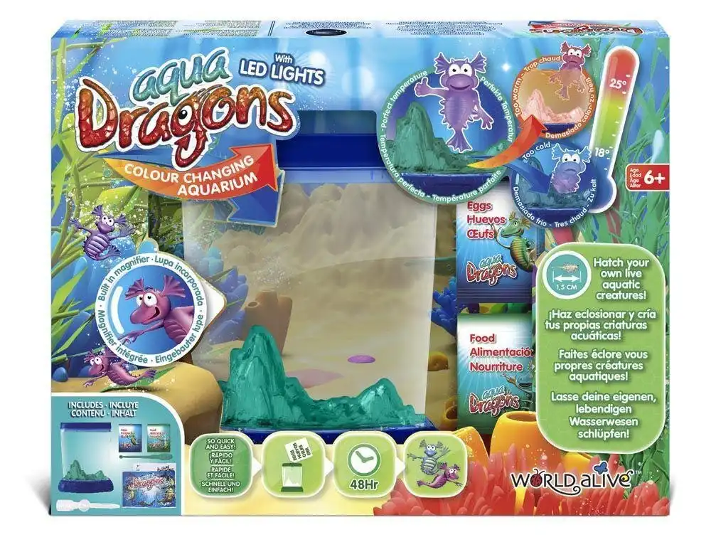 Aqua Dragons Deep Sea Habitat With Led Lights