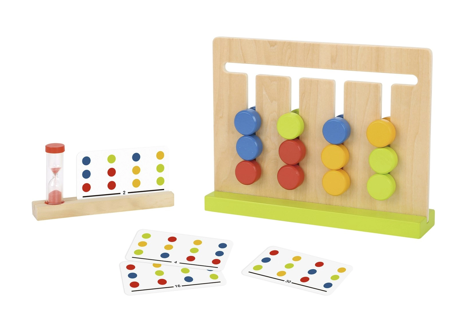 18pc Tooky Toy Wooden Logic Game Kids/Toddler Activity/Interactive Fun Play 3+