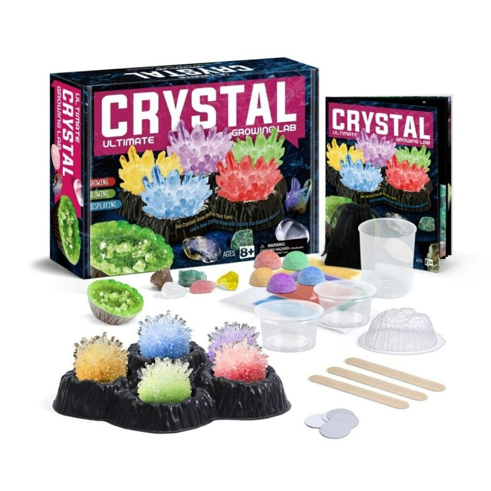 Kaper Kidz Ultimate Crystal Growing Lab Kids/Childrens Science Kit 8y+