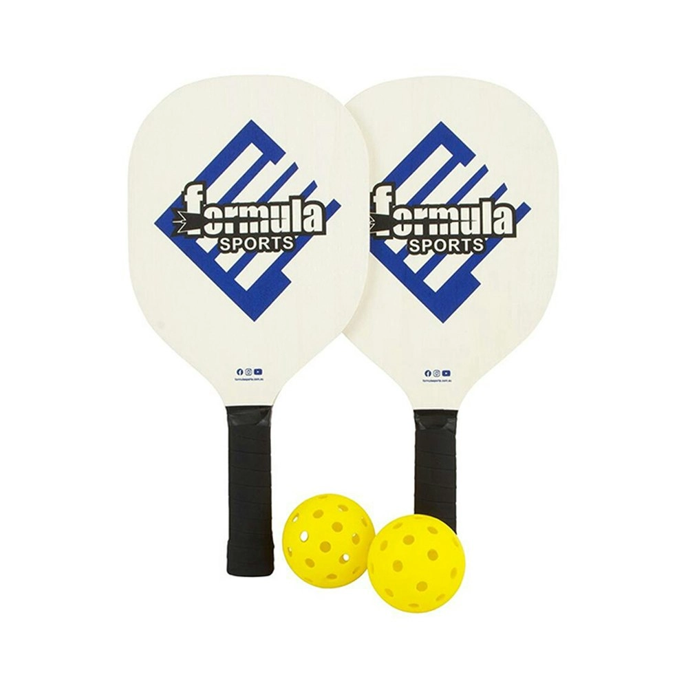 4pc Formula Sports Pickleball Journey Paddles & Balls 2-4 Player Starter Set