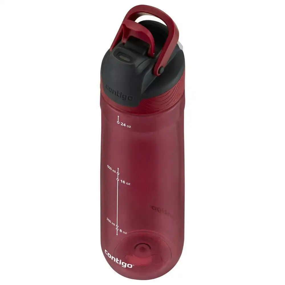 Contigo Auotseal Tritan Water/Drink Bottle 739ml Spiced Wine w/ Carry Handle