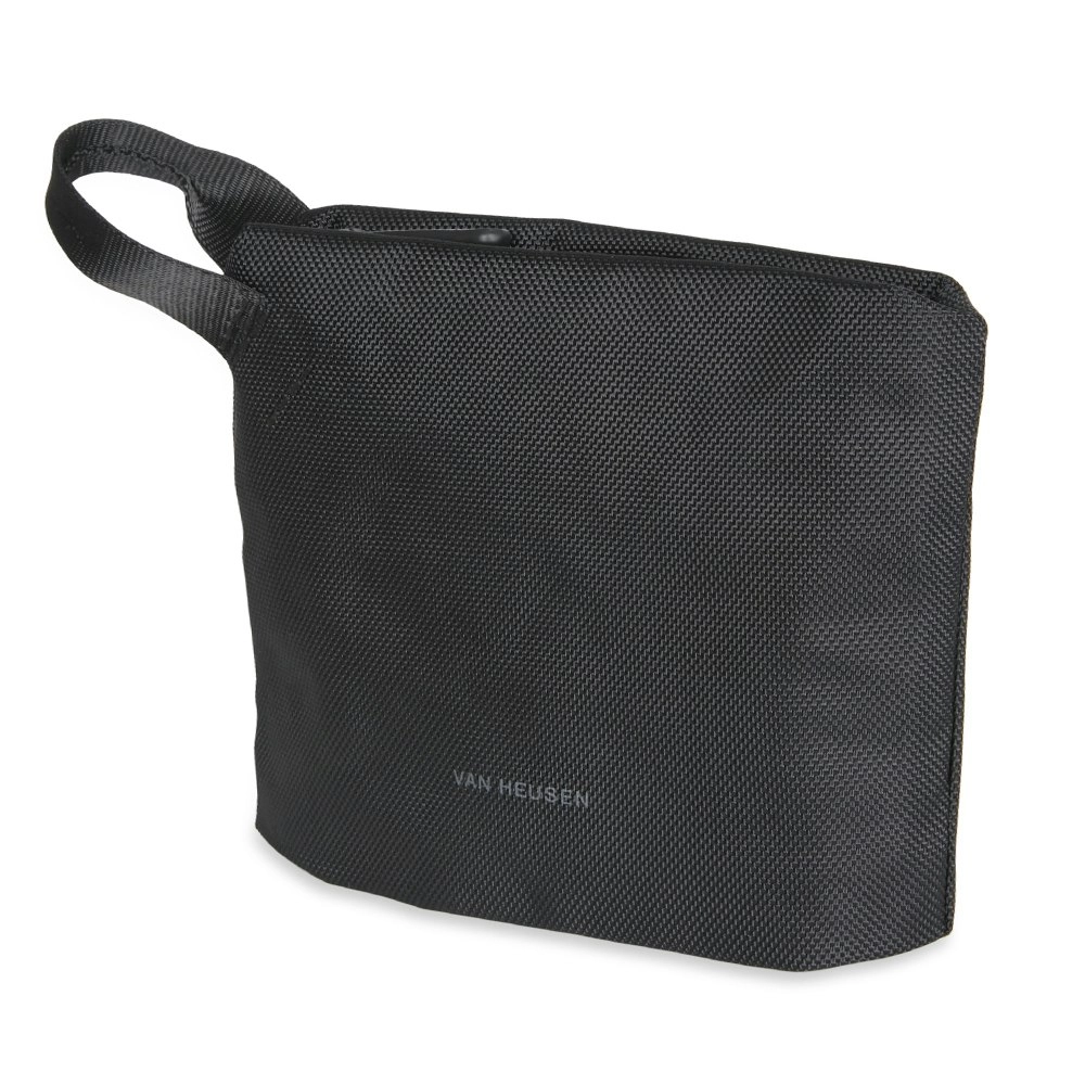 Van Heusen Men's Office Pouch Desk Utility Storage IT Cable Pouch Case Black