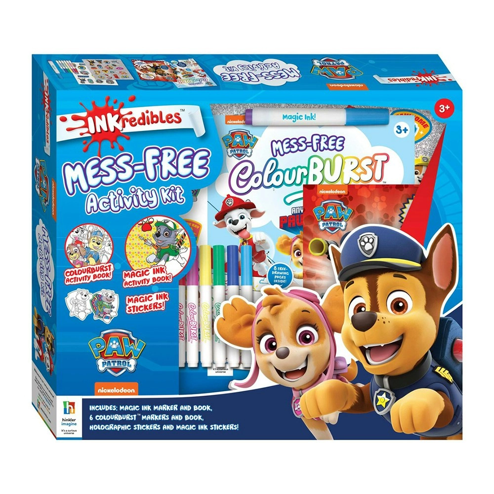 Inkredibles Kids/Children Activity Kit Paw Patrol 3y+ w/Markers/Stickers