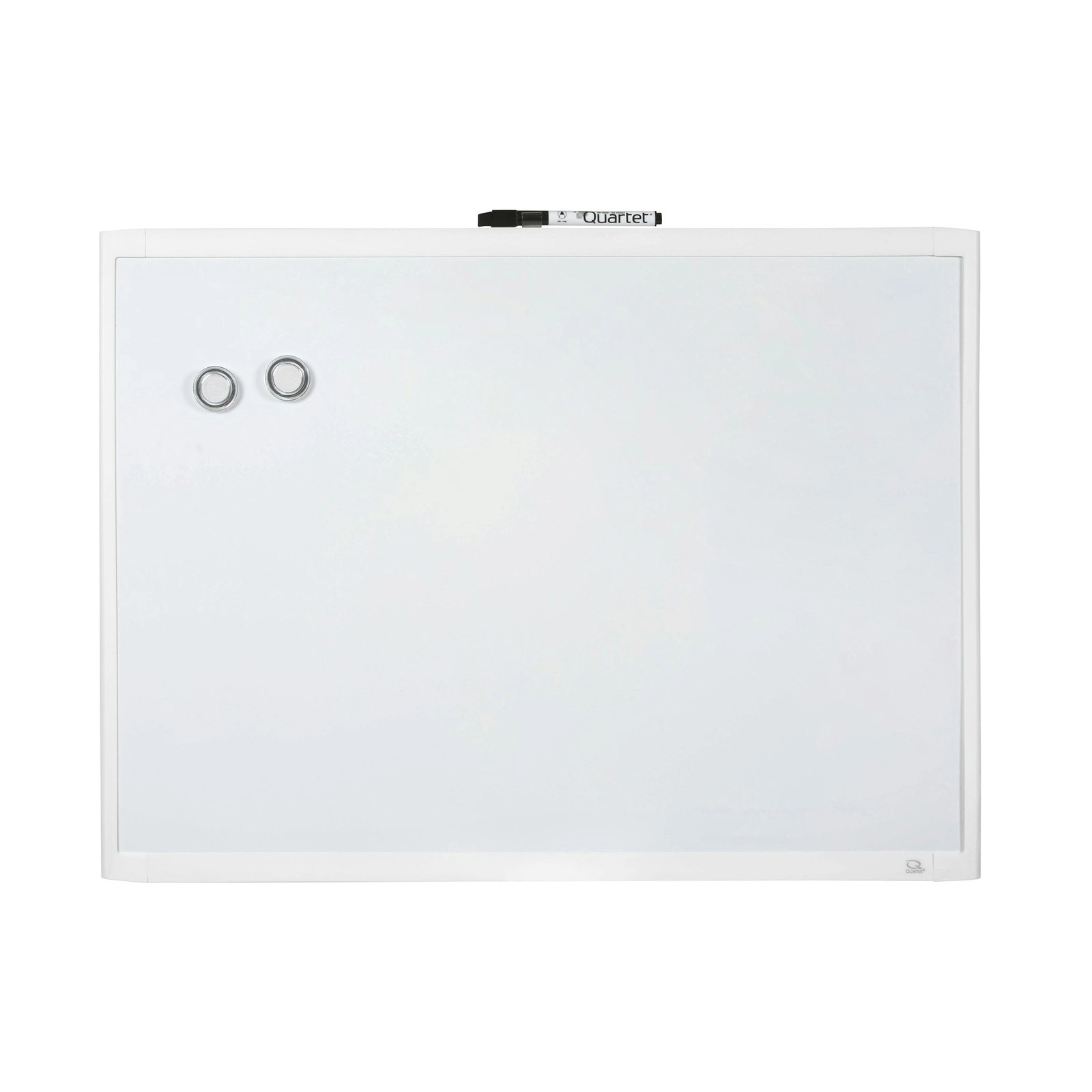 Quartet Basics 43x58cm Dry-Erase Writing Whiteboard w/ Marker/Eraser/Magnets