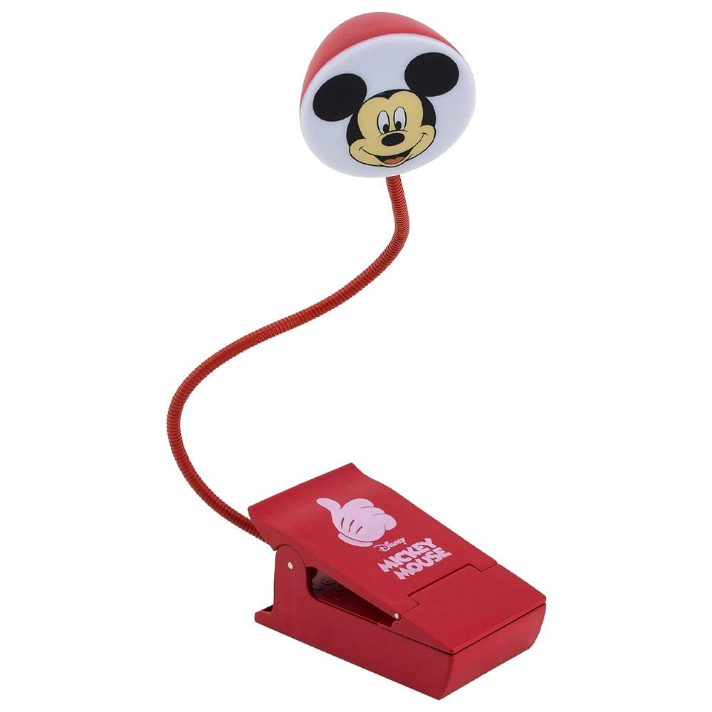 Disney Mickey Flexible Clipping Book Portable Reading Light Home/Bedroom 3+