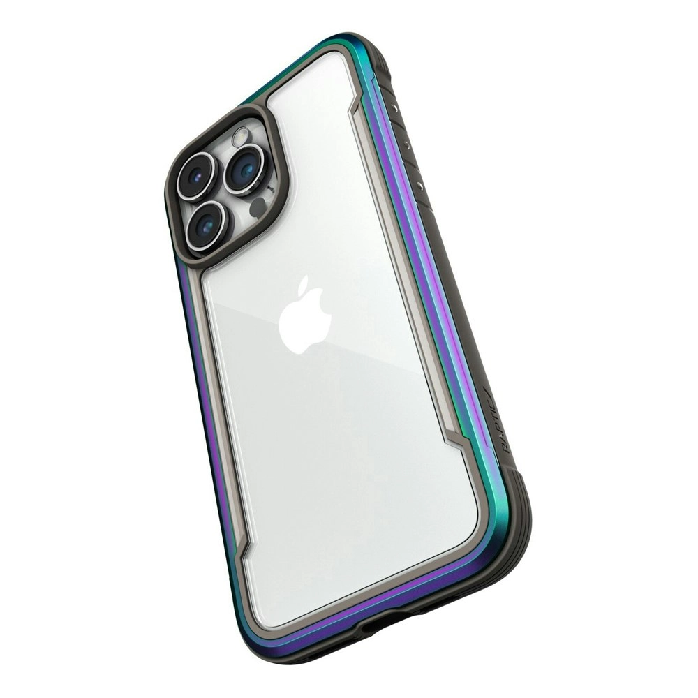 Raptic Shield Phone Case Mobile Cover For Apple iPhone 15 Pro Max Iridescent