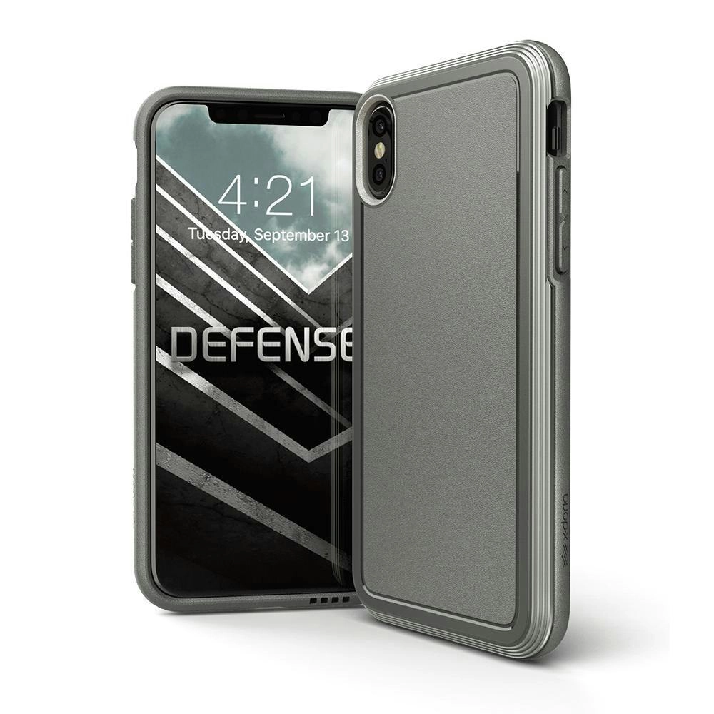 X-Doria Defense Ultra Case Cover Drop Shield Protection For iPhone X/XS Grey