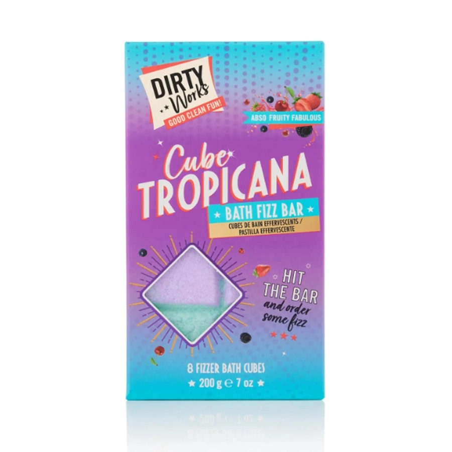 Dirty Works Fizzy Bath Cubes 200g