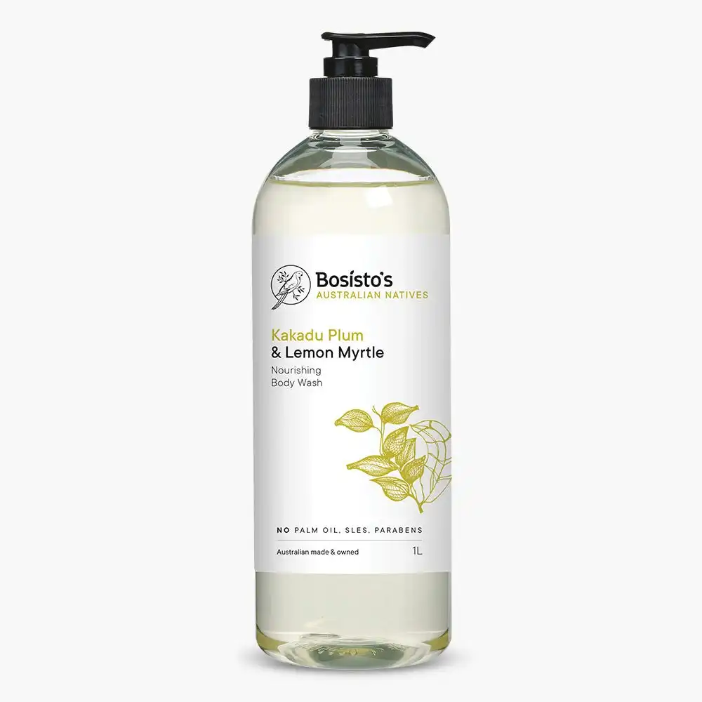 Bosistos Kakadu Plum & Lemon Myrtle Body Wash 1l