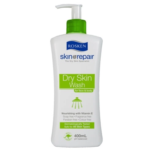 Rosken Dry Skin Wash 400ml