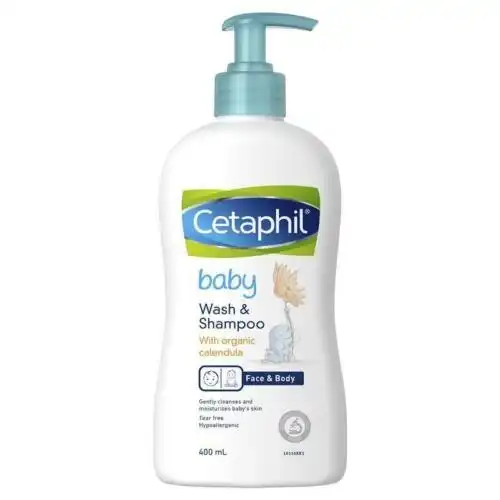 Cetaphil Baby Calendula Wash & Shampoo 400ml