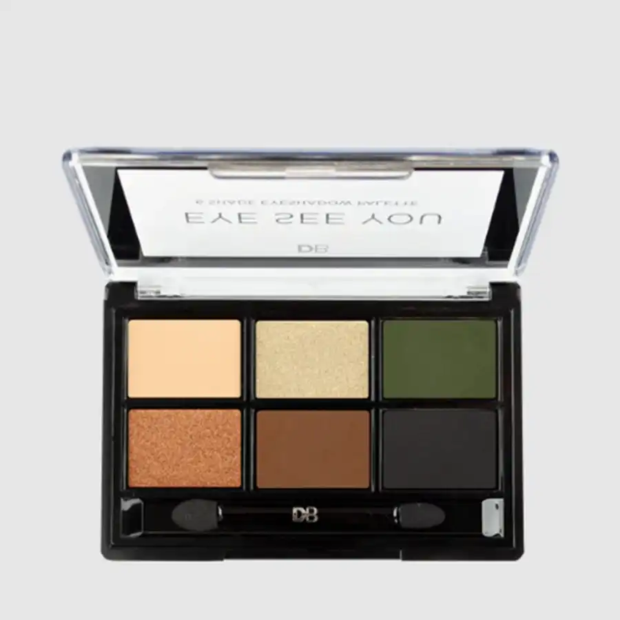 DB Cosmetics Eye See You 6 Shade Palette Kah-keen