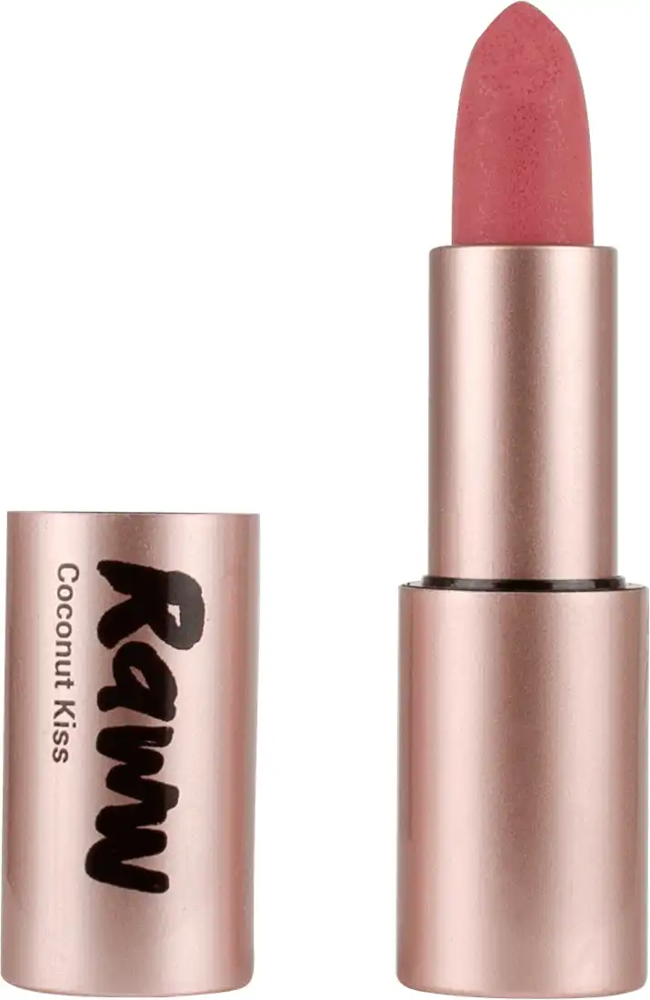 Raww Coconut Kiss Lipstick Pomegranate Parade