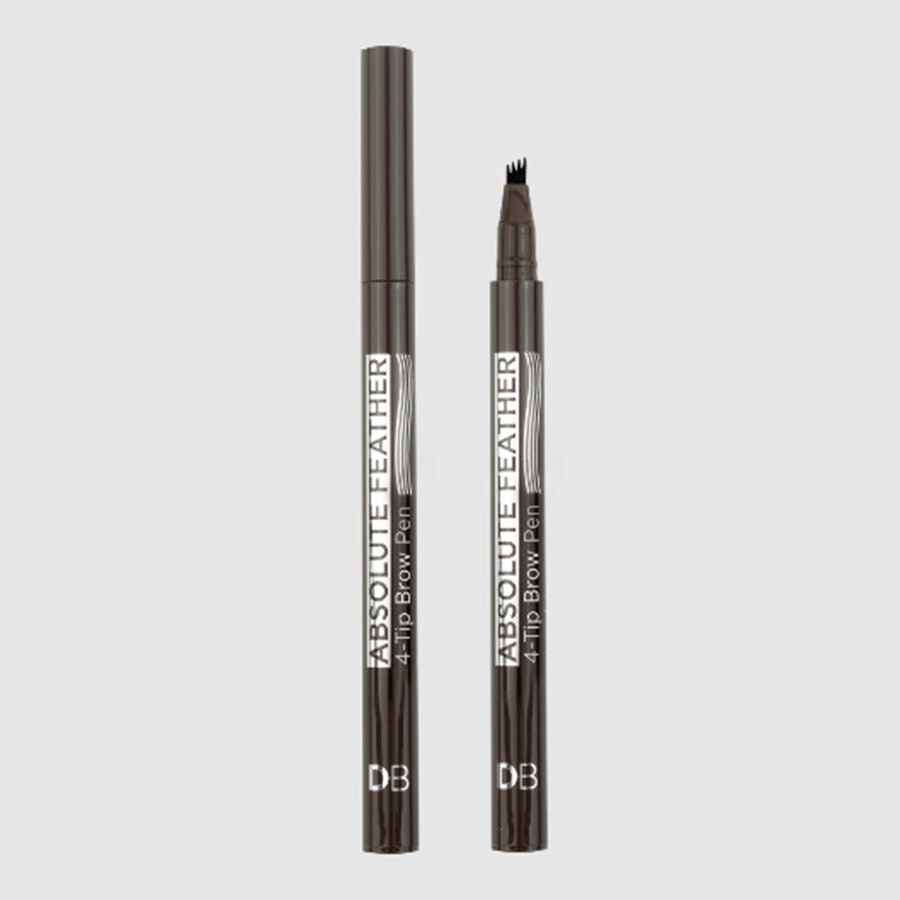 Designer Brands DB Cosmetics Absolute Feather Brow Pen Chocolate