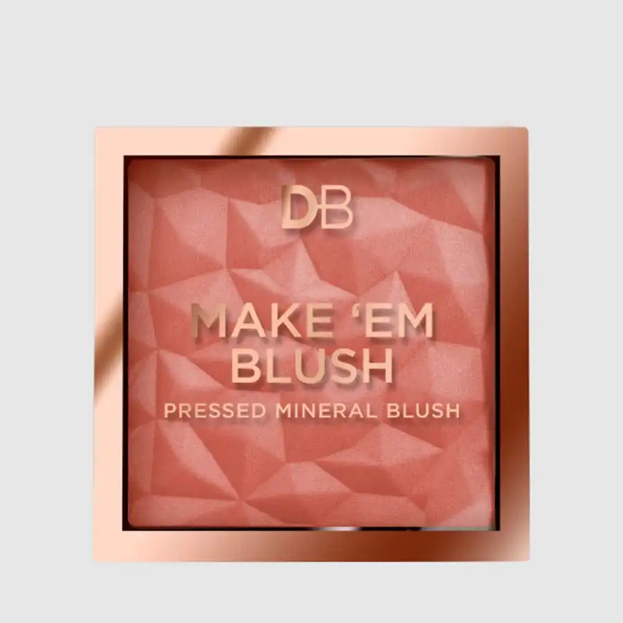 DB Cosmetics Make 'em Blush Pressed Mineral Blush Rose Glow