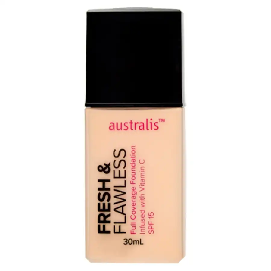 Australis Fresh & Flawless Full Coverage Foundation - Pearl