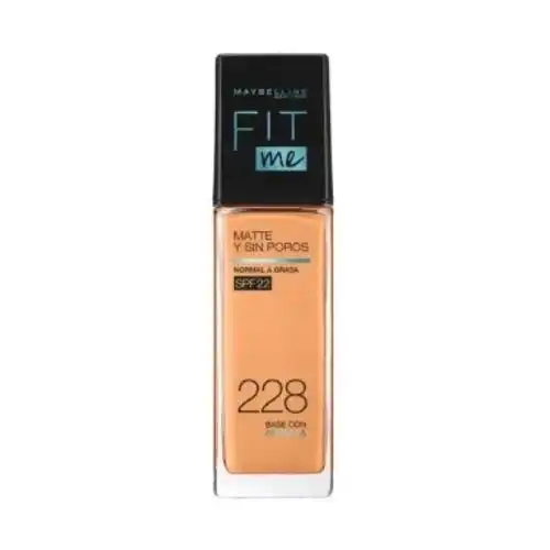 Maybelline Fitme Matte+poreless Foundation 228 Soft Tan 30ml