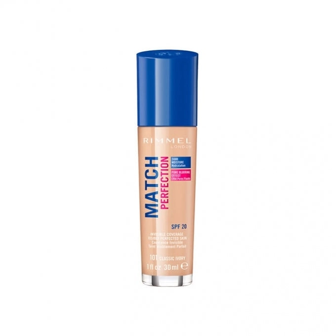 Rimmel London Rimmel Match Perfection Foundation 101 Classic Ivory