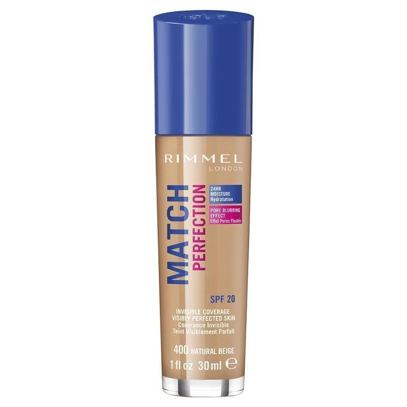 Rimmel London Rimmel Match Perfection Foundation 400 Natural Beige