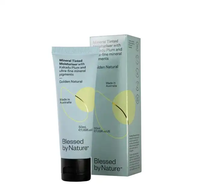 Blessed By Naturemineral Tinted Moisturiser Golden Natural 50ml