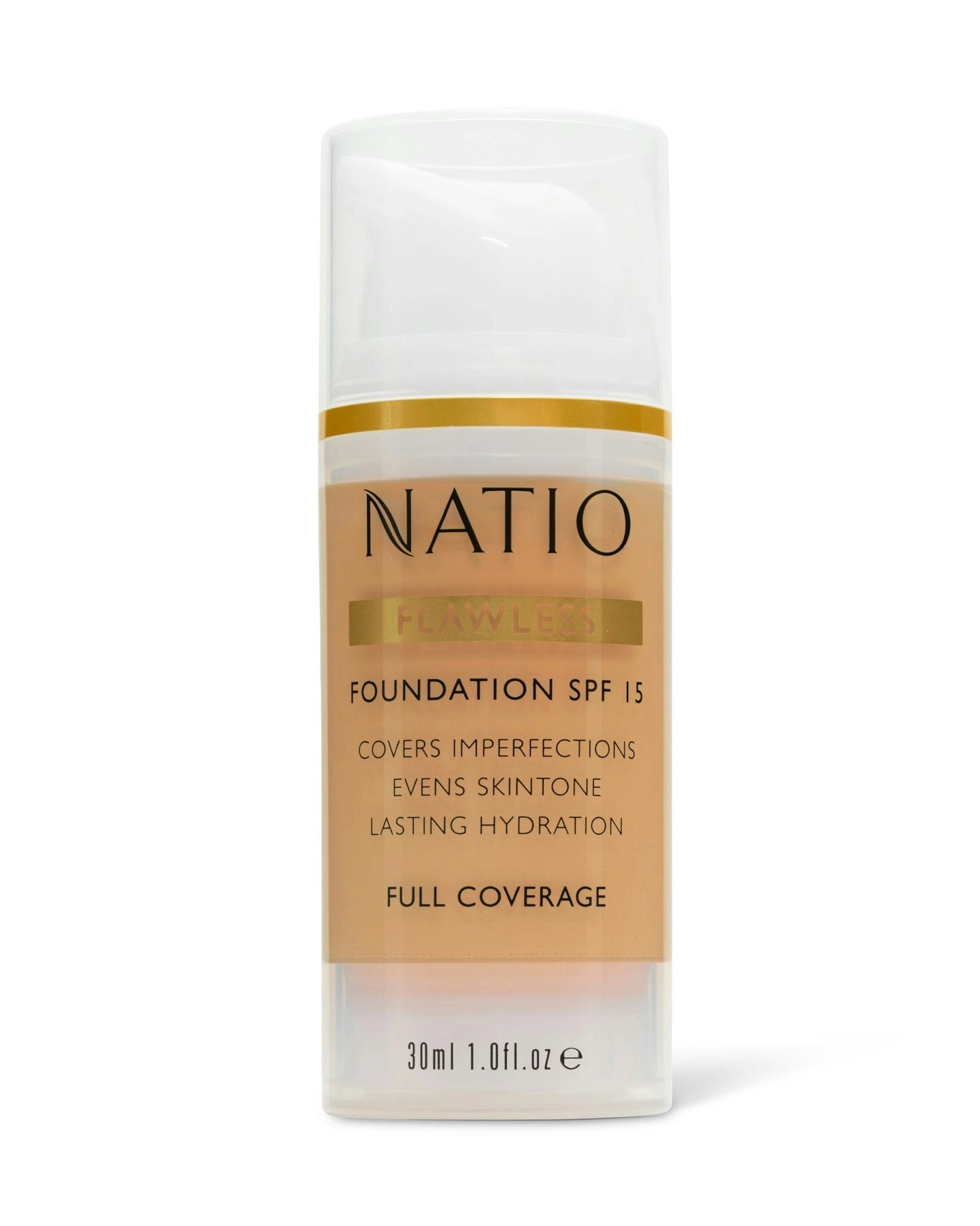 Natio Flawless Foundation Spf Medium