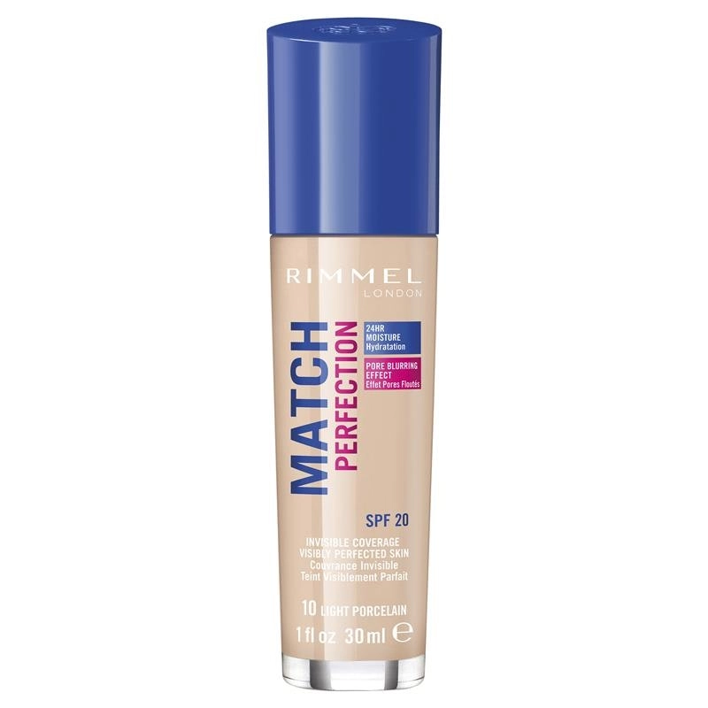 Rimmel London Rimmel Match Perfection Foundation 010 Light Porcelain