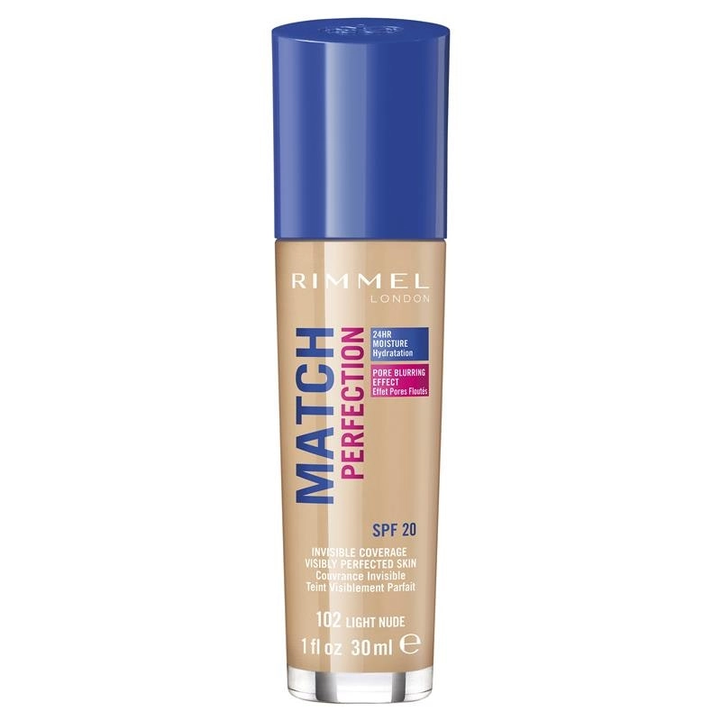 Rimmel London Rimmel Match Perfection Foundation 102 Light Nude