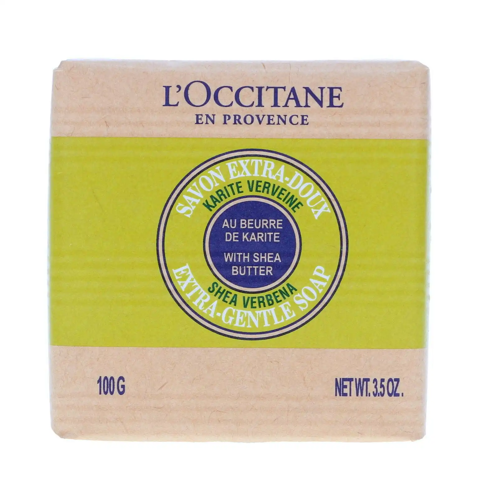 L'occitane Shea Butter Extra-gentle Verbena Soap 3.5 Oz