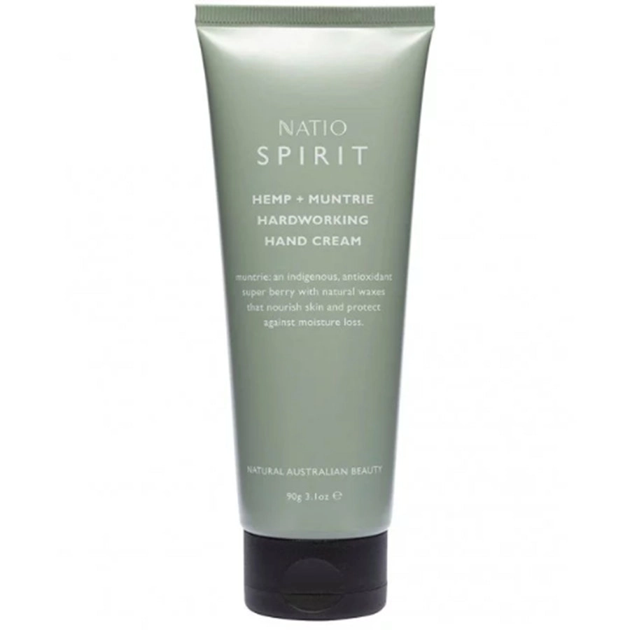 Natio Spirit Hemp & Muntrie Hardworking Hand Cream 90g