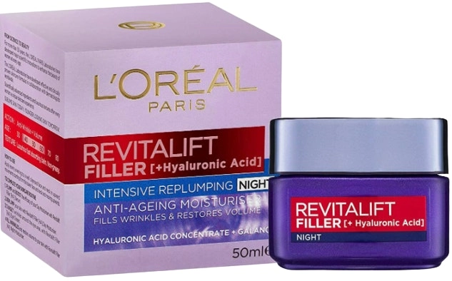 L'Oreal Revitalift Filler Night Moisturiser 50ml