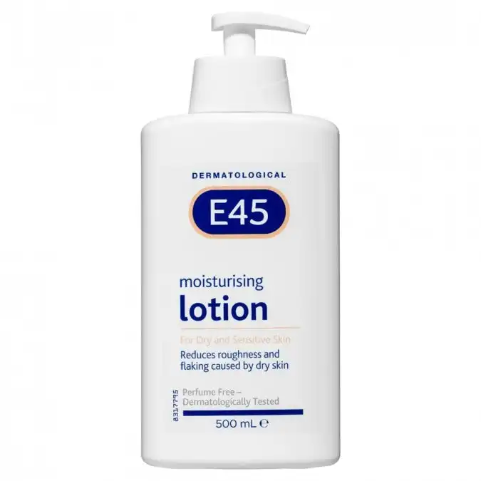 E45 Moisturising Lotion For Dry Skin - 500ml