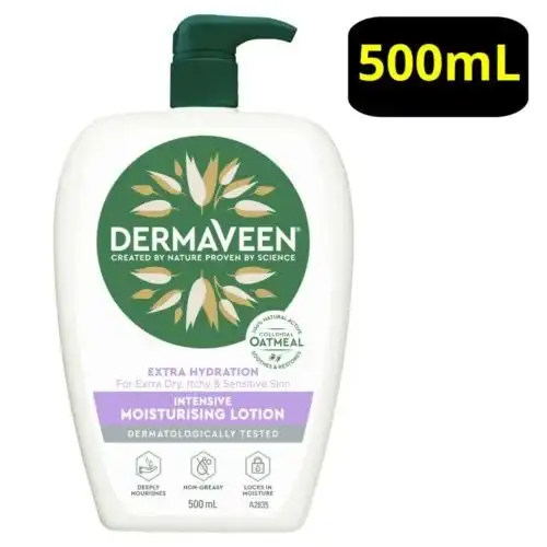 DermaVeen Extra Gentle Intensive Moistursing Lotion 500ml