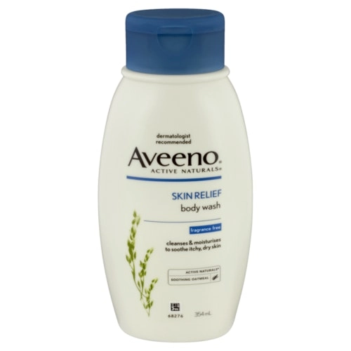 Aveeno Skin Relief Body Wash - Fragrance Free - 354ml