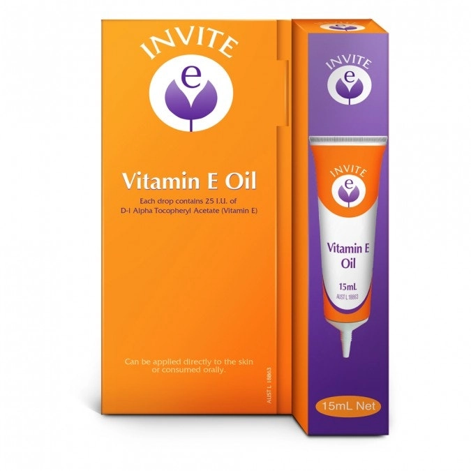 Invite E Pure Vitamin E Oil 15ml