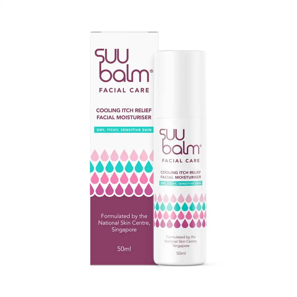 Suu Balm Cooling Itch Relief Facial Moisturiser 50ml