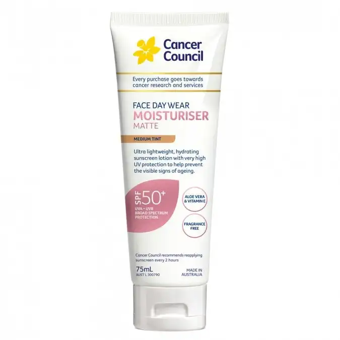 Cancer Council Matte Medium Tint Spf50+ 75ml